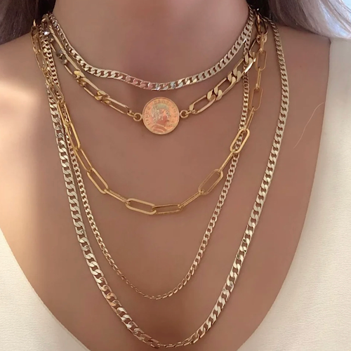 Choker Moneda Chica