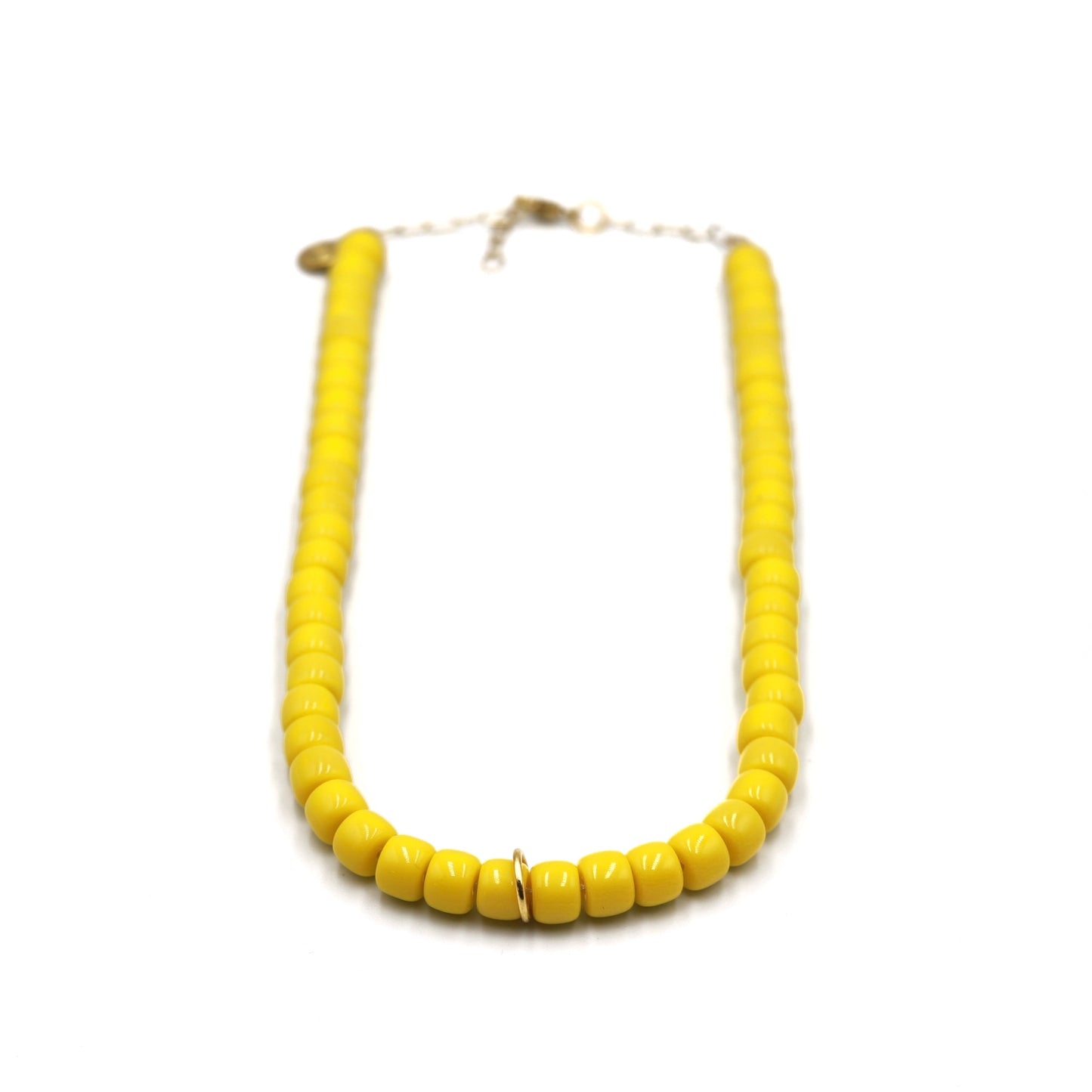 Collar Amarillo Topacio